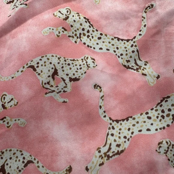 Never Fully Dressed Leopard Bomber Jacket NWT - Picture 4 of 6